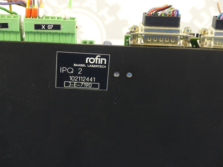 ROFIN IPQ 2 102112441 J-E-7190