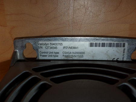 Schindler Biodyn  Vacon PA001352H1SSS used s.Bilder