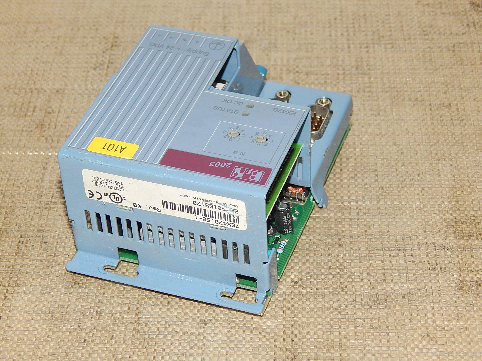B&R Bernecker&Rainer Buscontroller EX470  7EX470.50-1 Rev.: K0 used