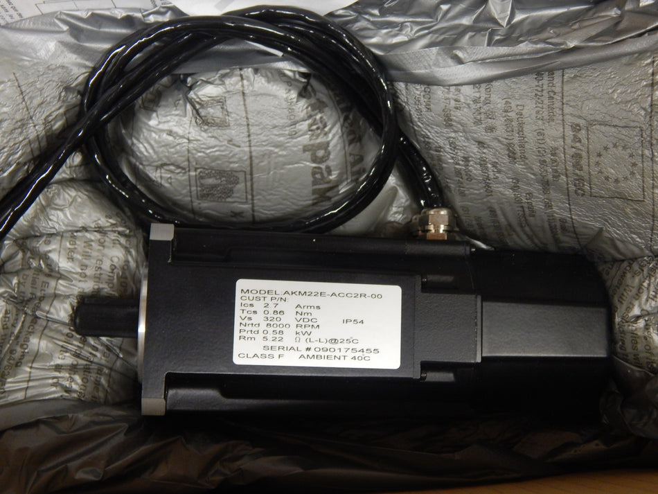 KOLLMORGEN  DanaherMotion   AKM22E-ACC2R-00   SERVO MOTOR,  Neu