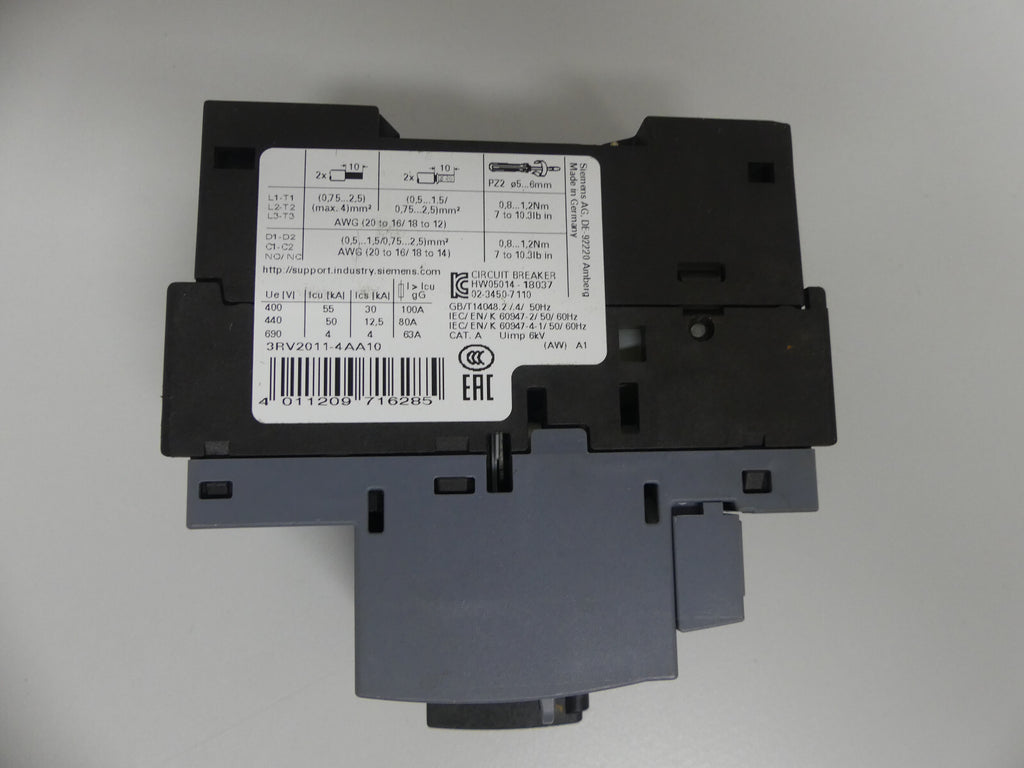 Siemens Sirius 3RV2011-4AA10 Leistungsschalter