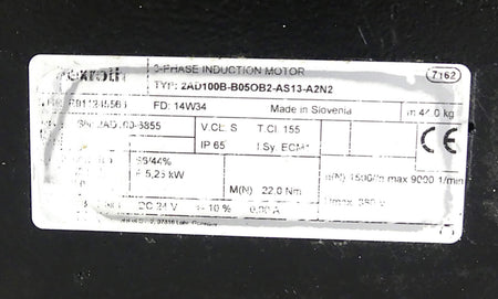 Rexroth 2AD100B-B05OB2-AS13-A2N2