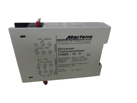 MARTENS ELEKTRONIK TV500-10-5