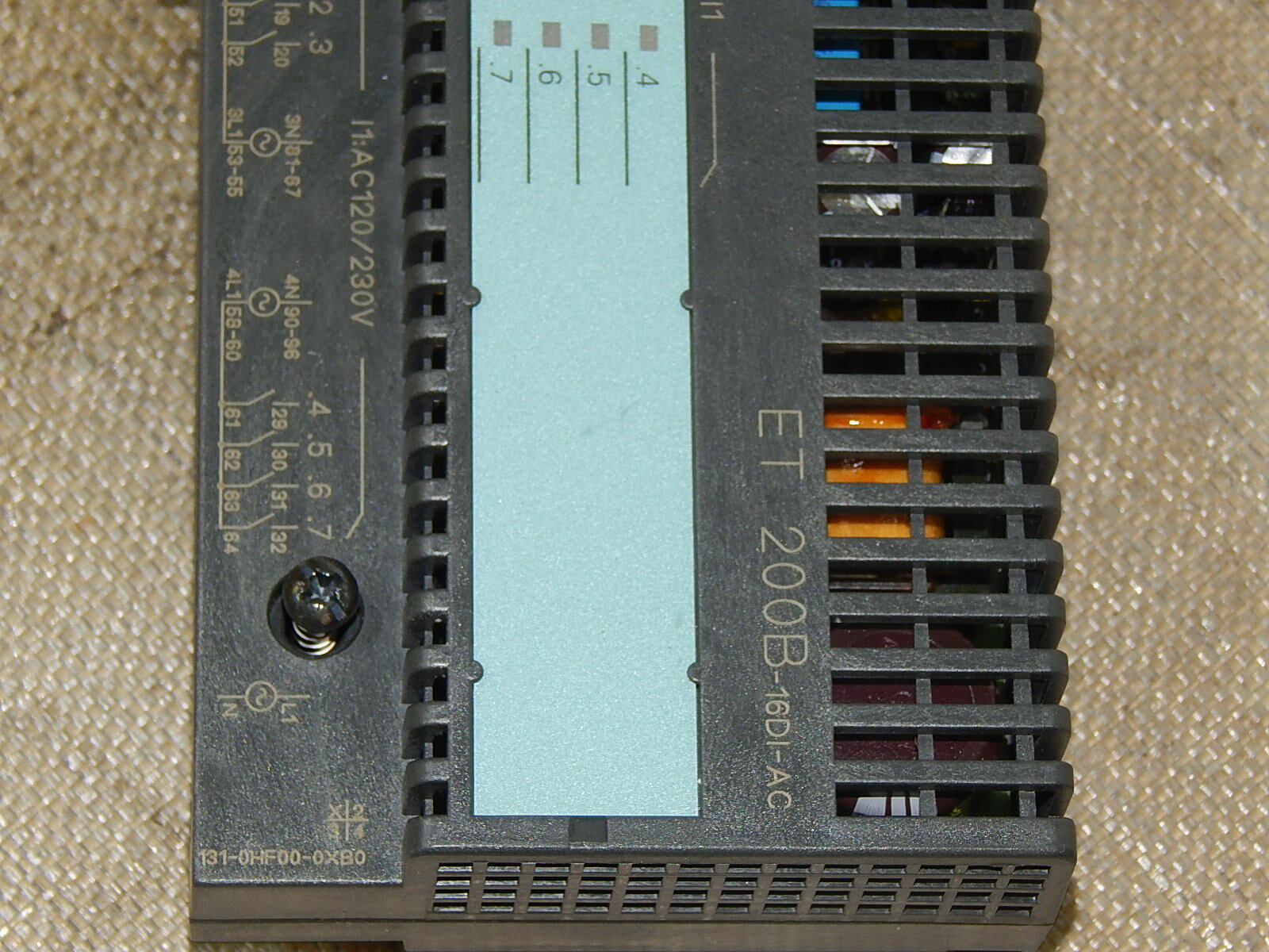 Siemens Simatic S7 ET200B-16DI-AC  6ES7 131-0HF00-0XB0  neuwertig s.Bilder