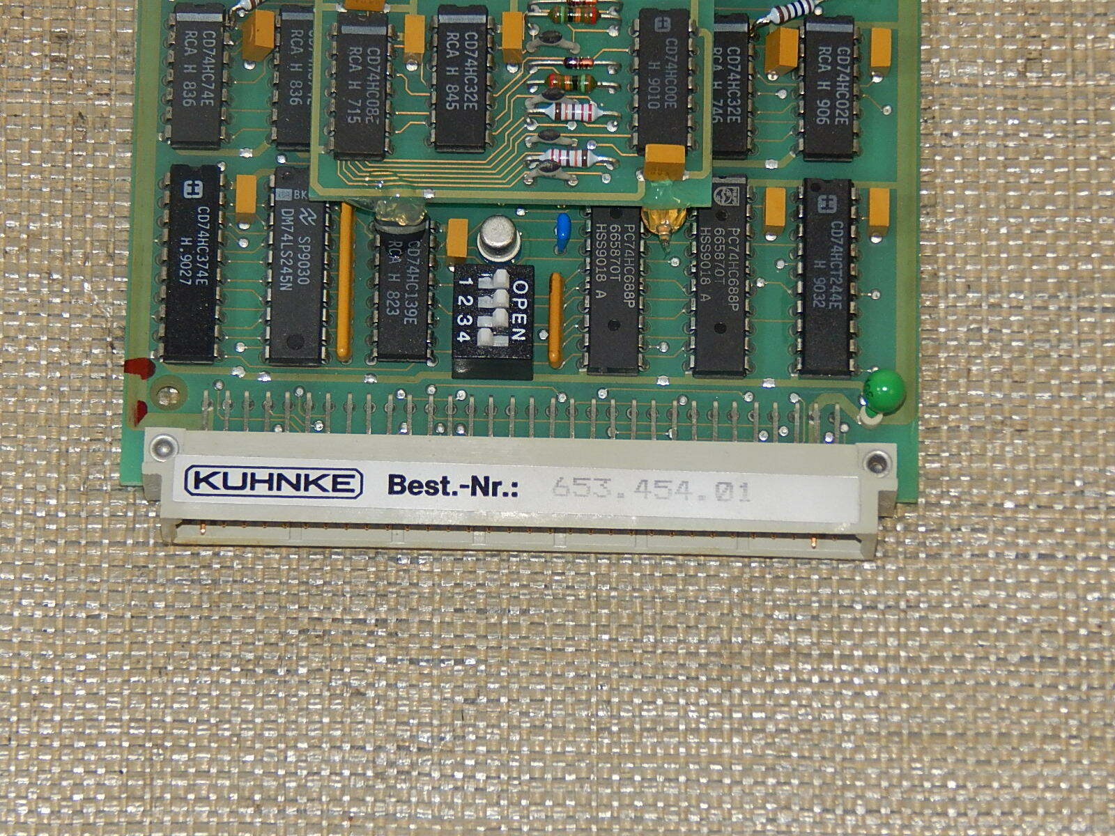 Kuhnke Elektronik Zählermodul 653.454.01 /Siemens PC612 