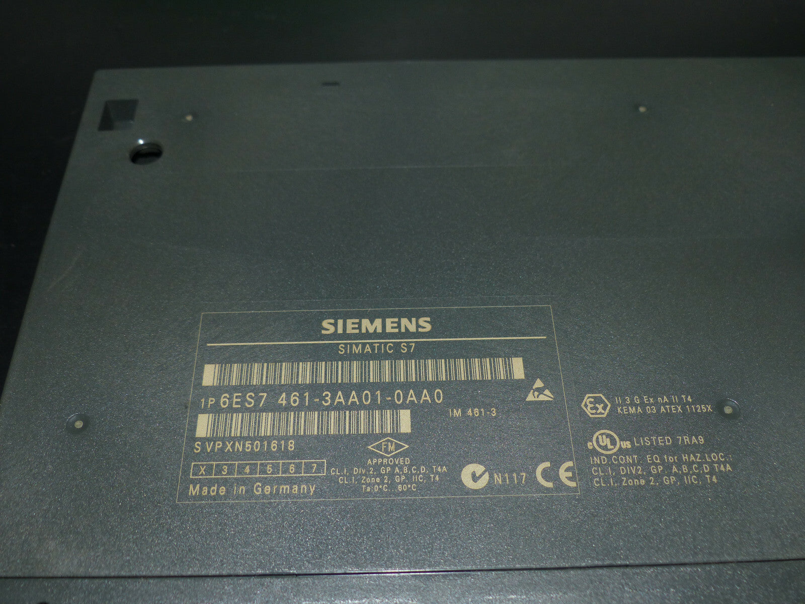 Siemens 6ES7 461-3AA01-0AA0