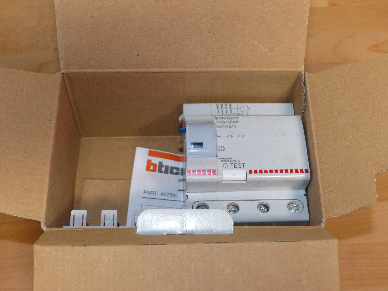 BTICINO BTDIN G44/63AC
