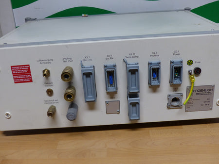 JW FROEHLICH MFL 200 LECKTESTGERÄT LEAK TEST DICHTHEITSPRÜFUNG 8/51 225 BJ.2011