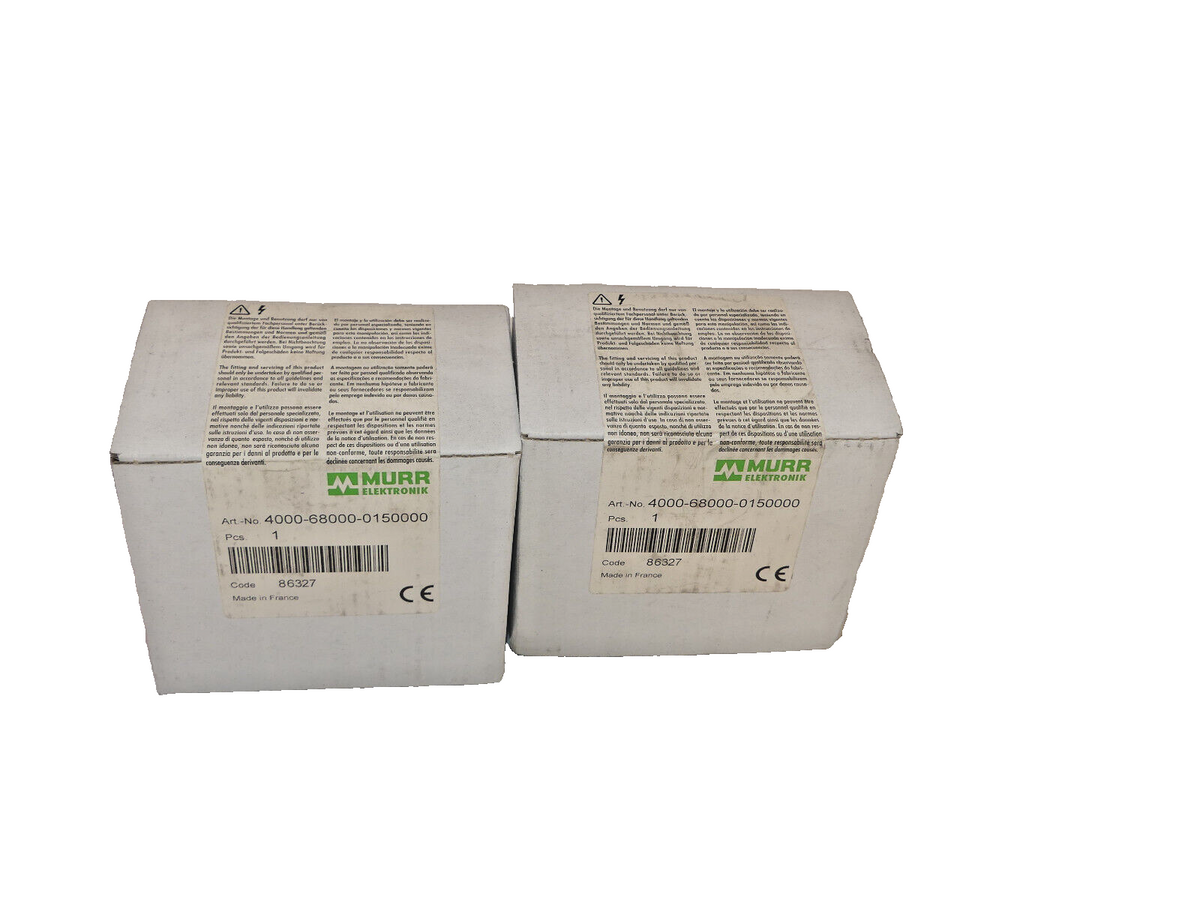 2X Murr Elektronik 4000-68000-0150000