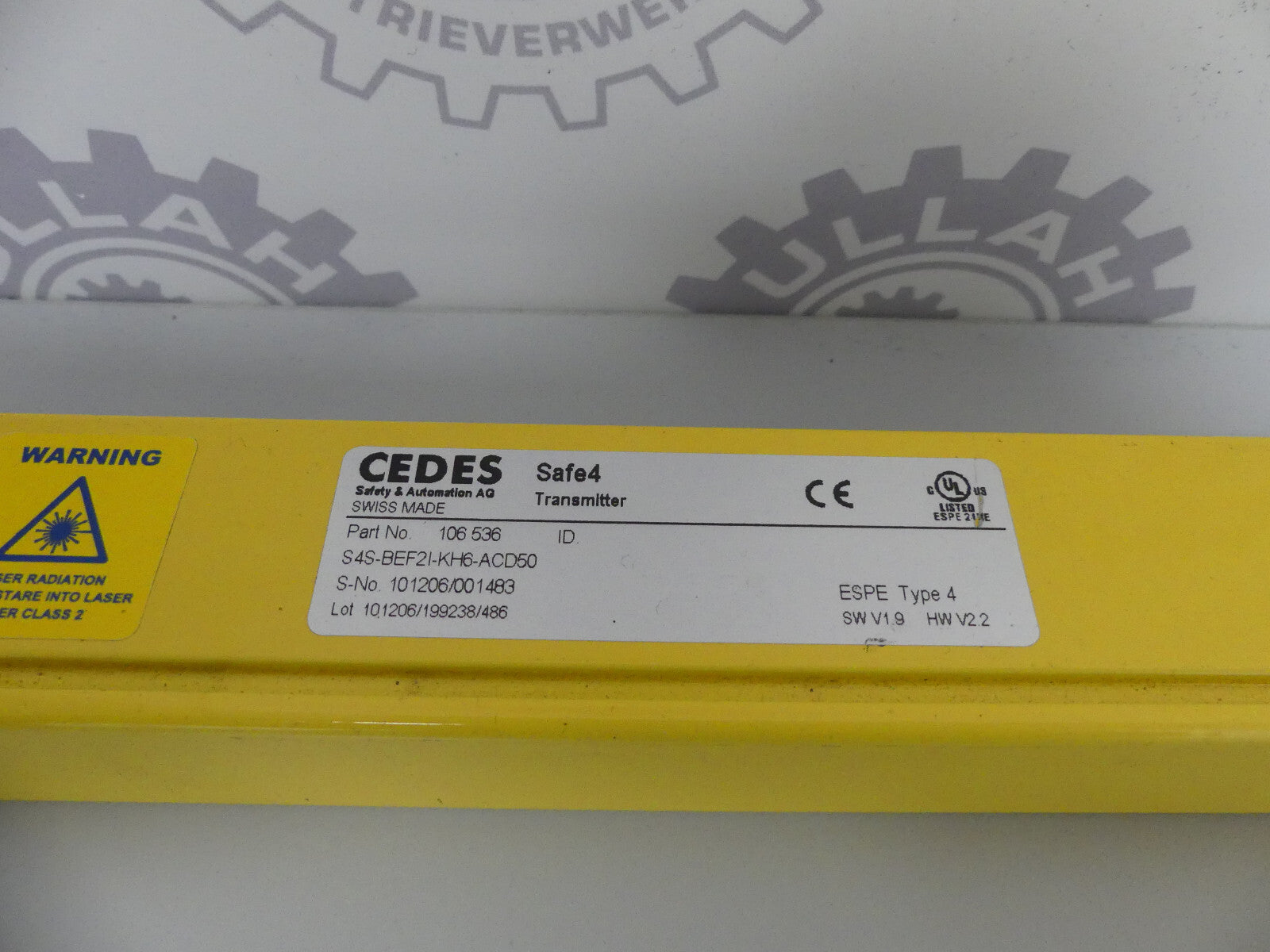 CEDES Safe4 106 536 S4S-BEF2I-KH6-ACD50