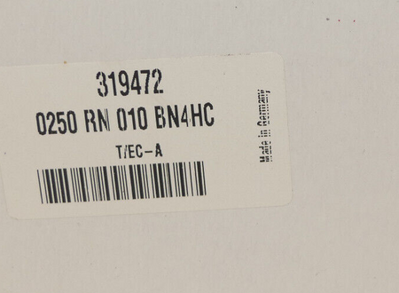 HYDAC Filterelement 319472 0250 RN 010 BN4HC T/EC-A   0250RN010BN4HCT/EC-A