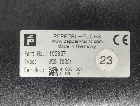 Pepperl+Fuchs Interface Modul WCS-IS321 / 193857