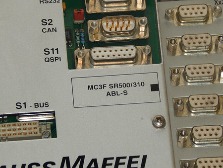  KRAUSS MAFFEI MC3F SR500/310 ABL-S MC3F SR500/310 ABL-S USED