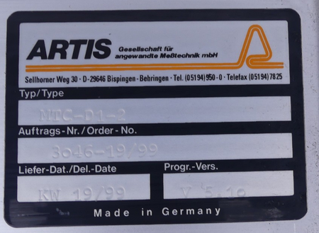 Artis MTC-D1-2 Überwachungsmodul