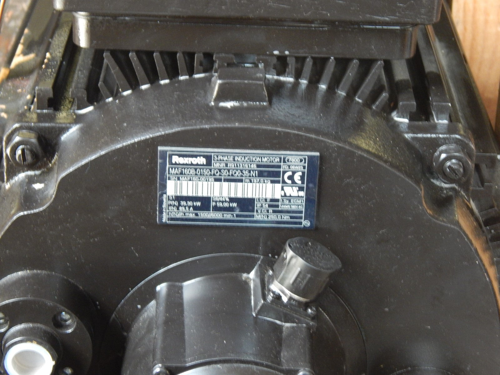  REXROTH   3~INDUCTION Motor  MAF160B-0150-FQ-S0-FQ0-35-N1 Unbenutzt