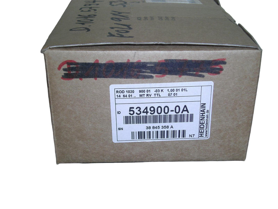 Heidenhain ROD 1020 900 01   -03K 1.00 01 01L 14 64 01 ..MT RV TTL 07 01 Neuwert