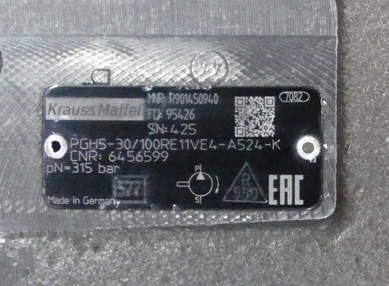 Krauss Maffei PGH5-30/100RE11VE4-A524-K MNR: R901450940