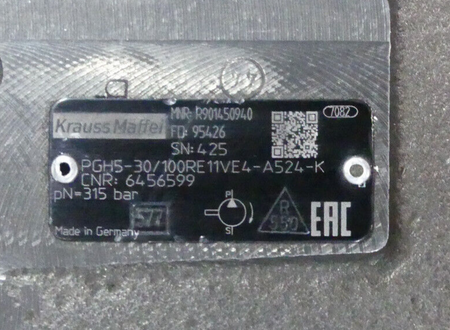 Krauss Maffei PGH5-30/100RE11VE4-A524-K MNR: R901450940