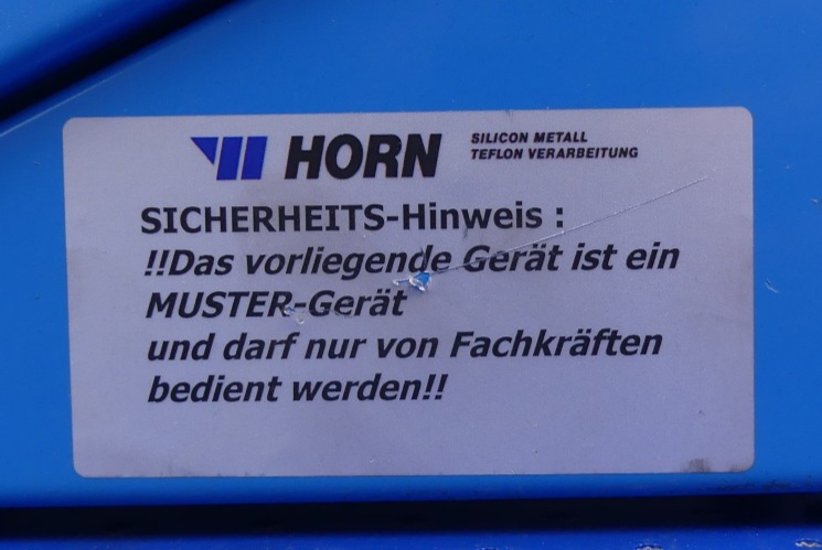 Horn 2-Rohr Kartuschenvorwärmgerät 122563-M