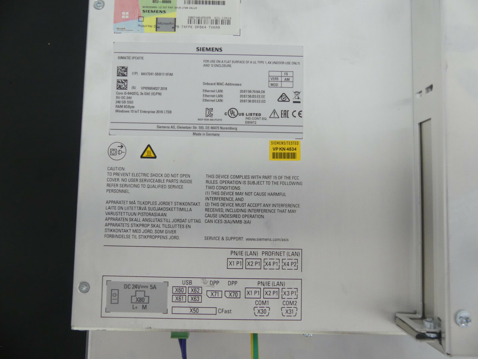 Siemens 6AV7241-5BB17-0FA0