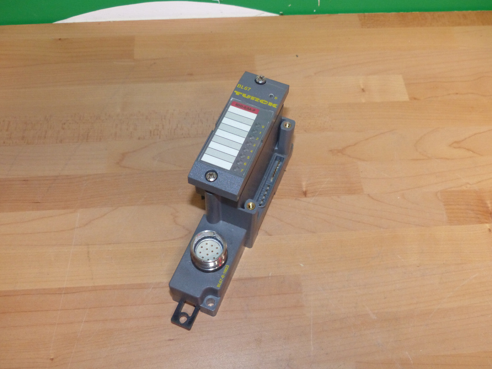 turck bl67-8do-0,5a-p +bl67-b-1m23 used s.Bilder