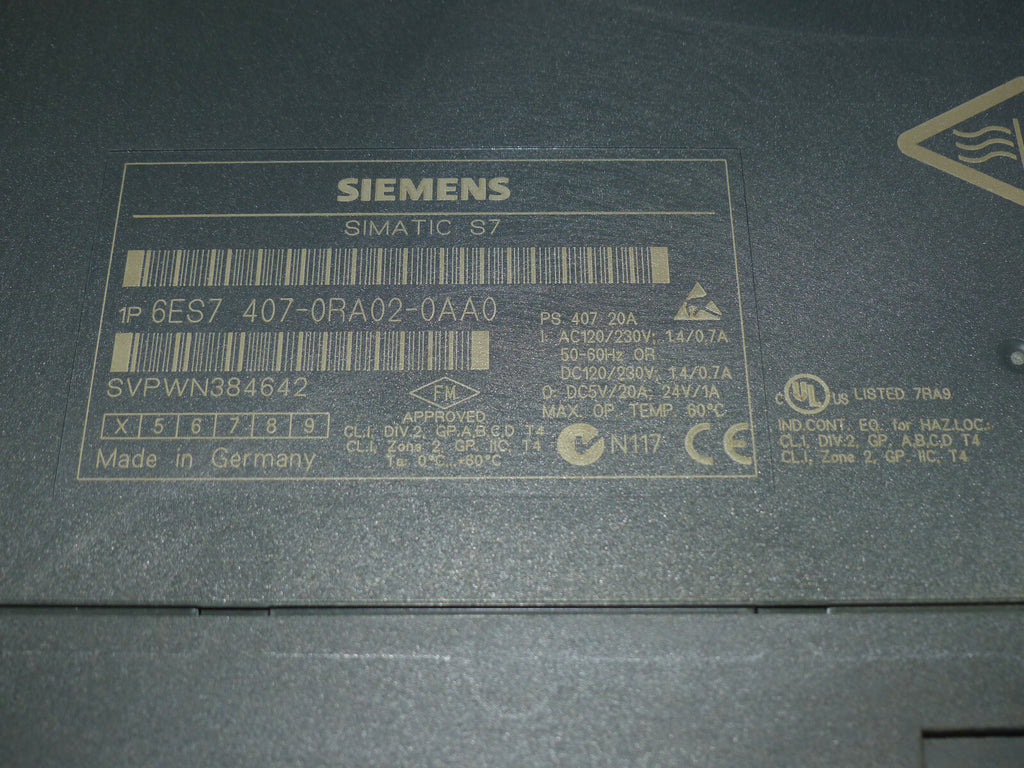 Siemens 6ES7 422-1BL00-0AA0
