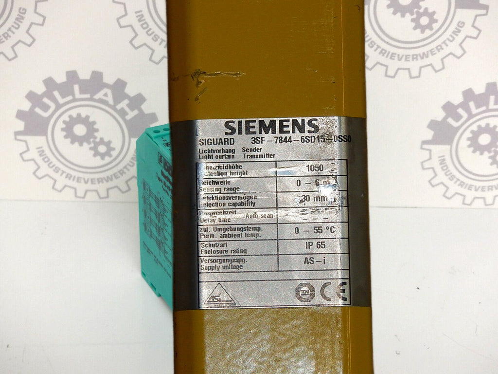 Siemens SIGUARD 3SF-7844-6SD15-0SS0 Used