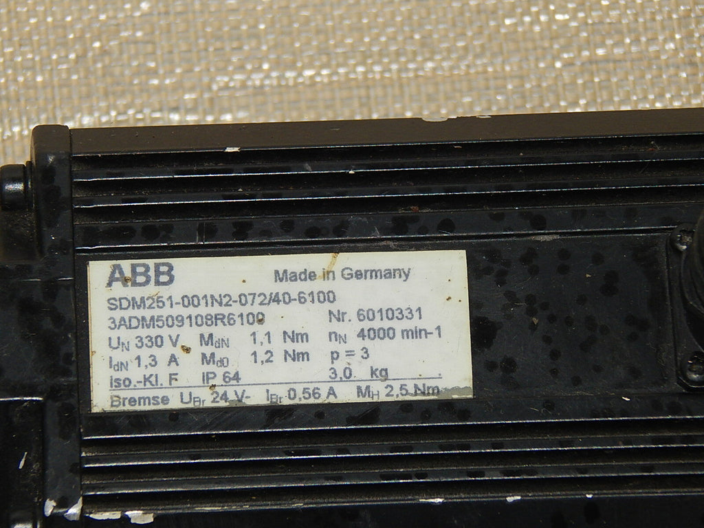 ABB SDM251-001N2-072/40-6100  3ADM509108R6100  Used