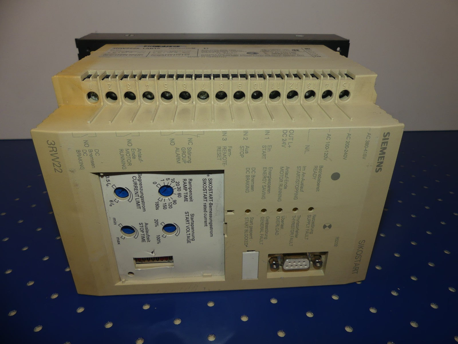SIEMENS SIKOSTART 3RW2225-1AB15