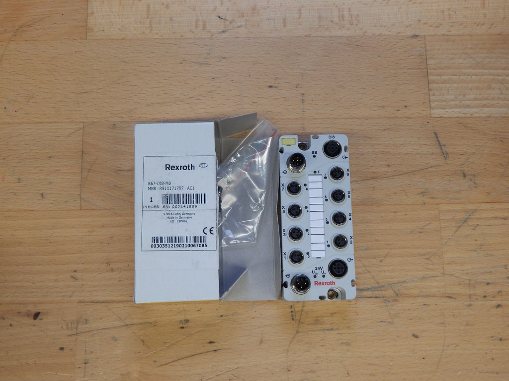 Rexroth S67-D18-M8 Analog Input Module R911171787 Neu