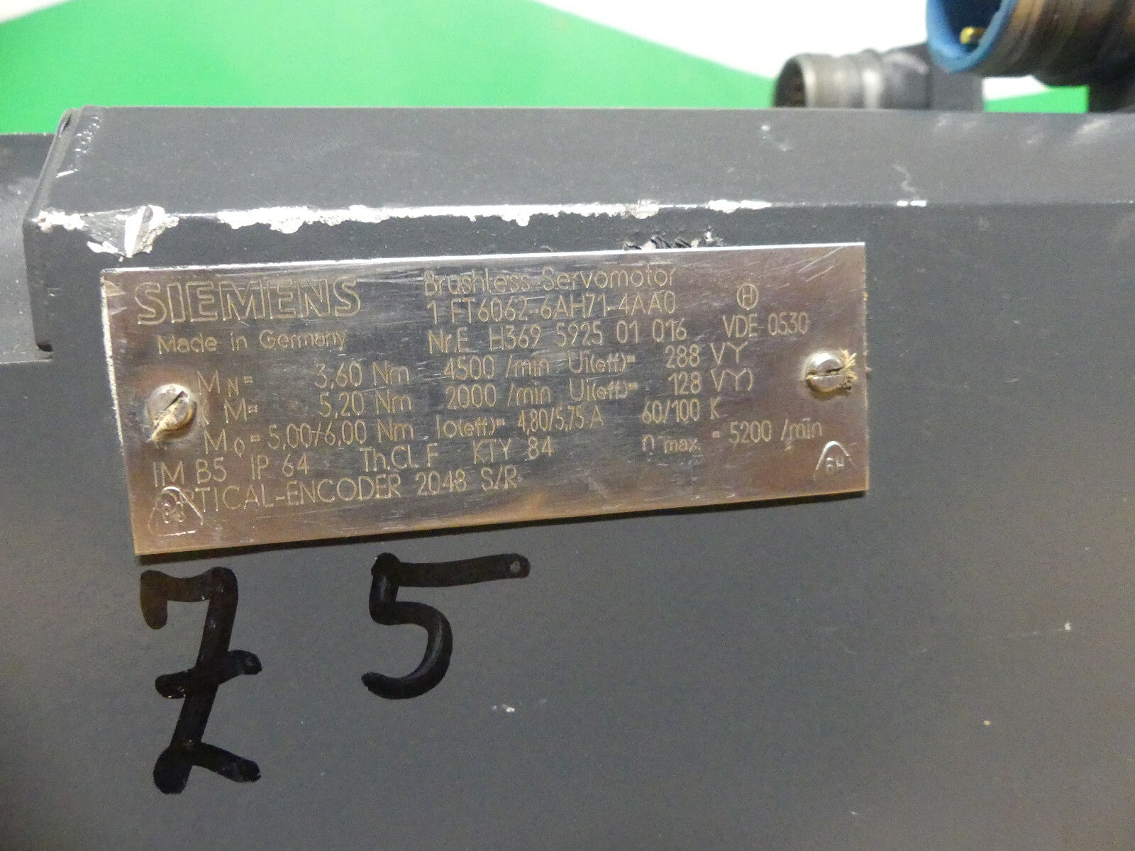Siemens 1FT6062-6AH71-4AA0