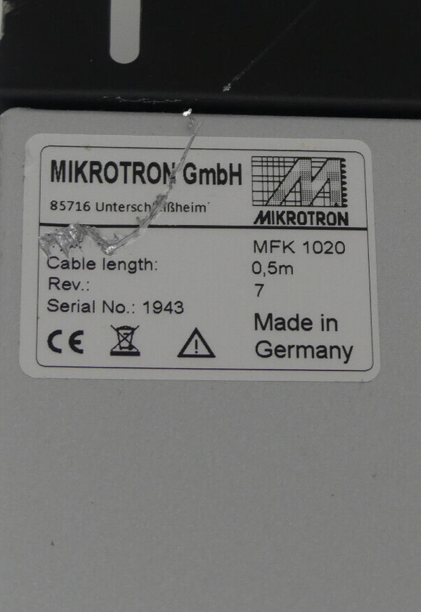 Mikrotron B408 Rev.: 7