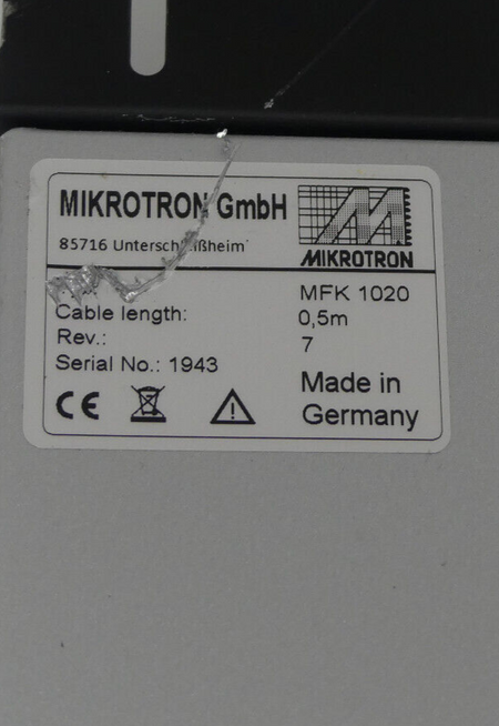 Mikrotron B408 Rev.: 7