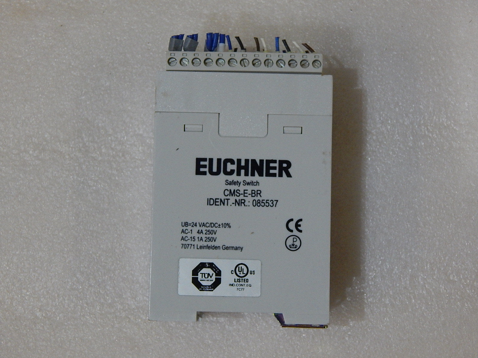 EUCHNER Safety Switch CMS-E-BR 085537  Used