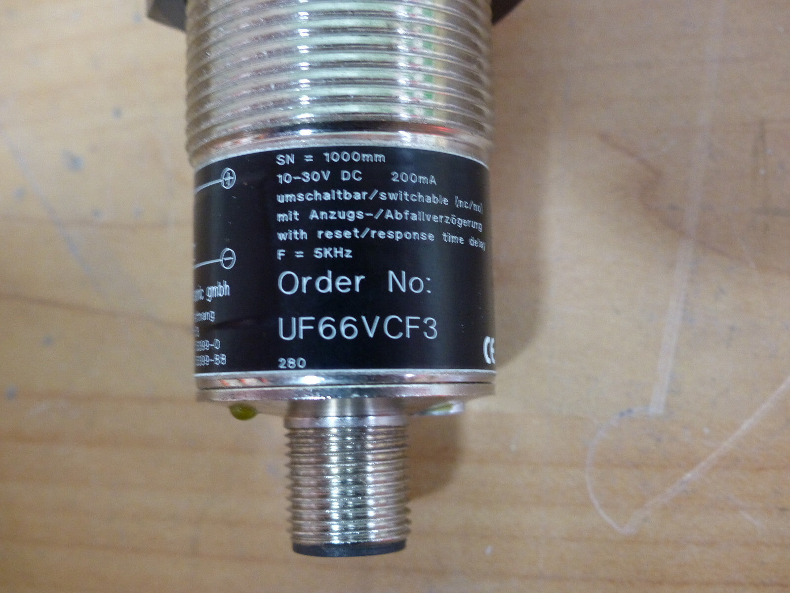 Wenglor Sensoric UF66VCF3 Sensor used s.Bilder