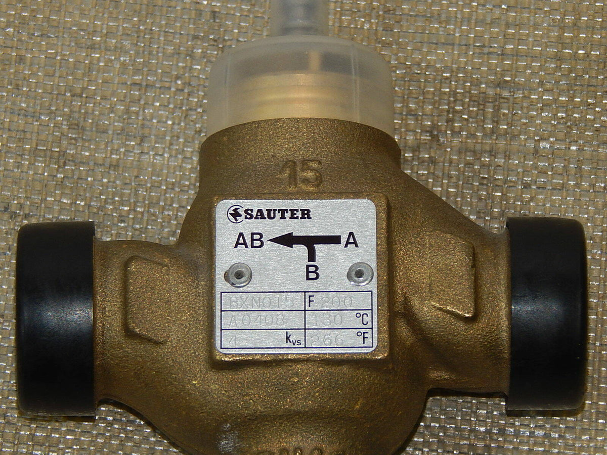  Ventil pn  PN 16 Sauter  BXN015  130°C 260°F kvs4