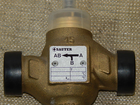  Ventil pn  PN 16 Sauter  BXN015  130°C 260°F kvs4