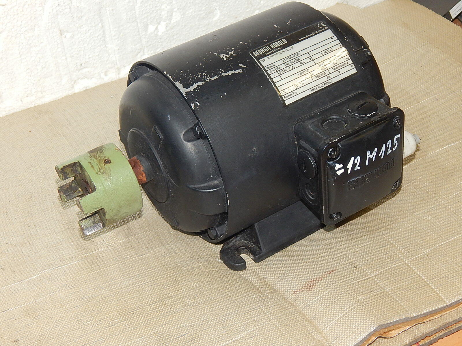 Georgii Kobold Elektromotor Typ: KOD 568-12 DM used