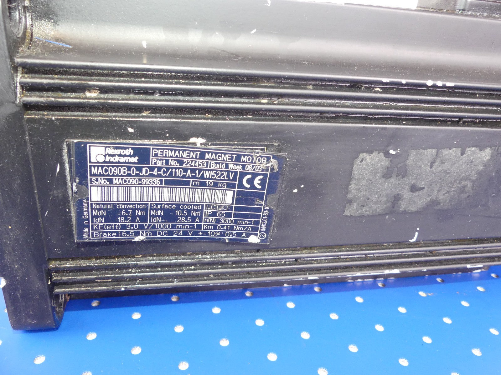 INDRAMAT MAC090B-0-JD-4-C/110-A-1/WI522LV