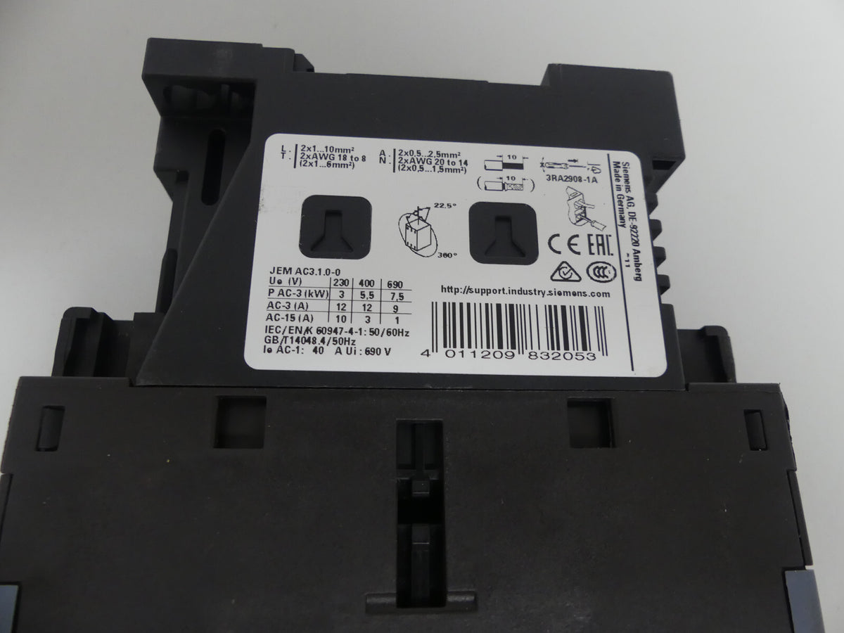 Siemens Sirius Leistungsschütz 3RT2024-2BB40