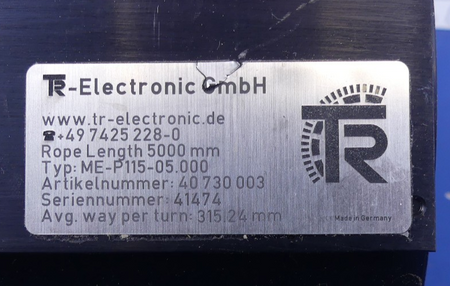 TR-Electronic ME-P115-05.000 + CMW58M-00021 5000mm