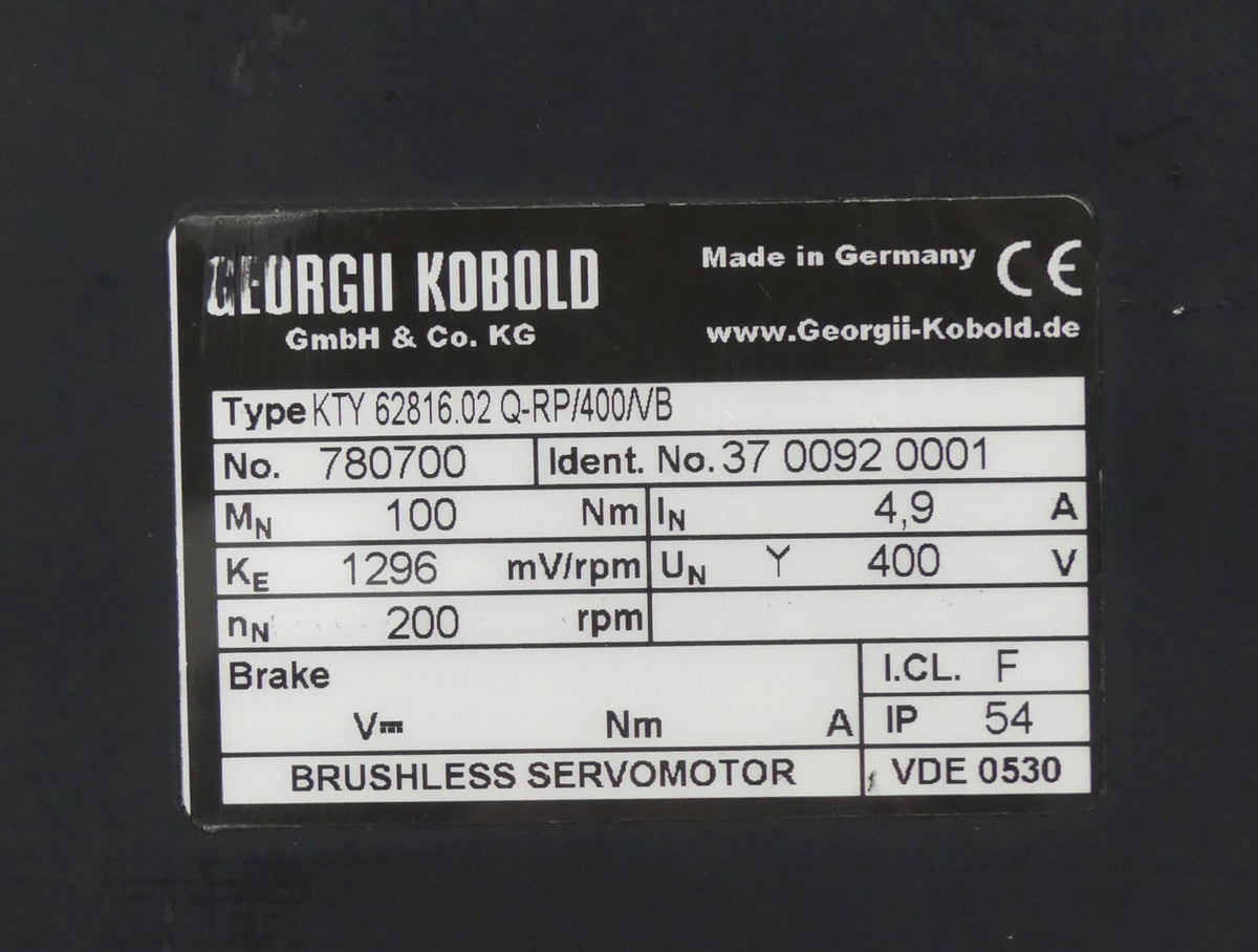 GEORGII KOBOLD KTY 62816.02 Q-RP/400/VB