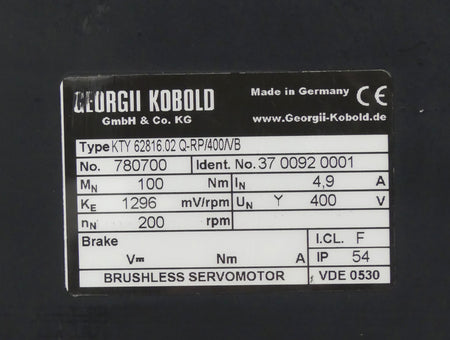 GEORGII KOBOLD KTY 62816.02 Q-RP/400/VB