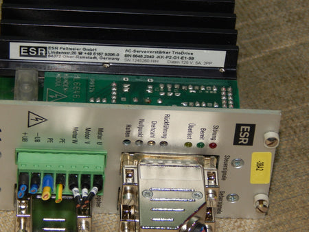  ESR Pollmeier TRIODRIVE AC Servoverstärker BN6646.2540 -KK-P2-G1-E1-S9