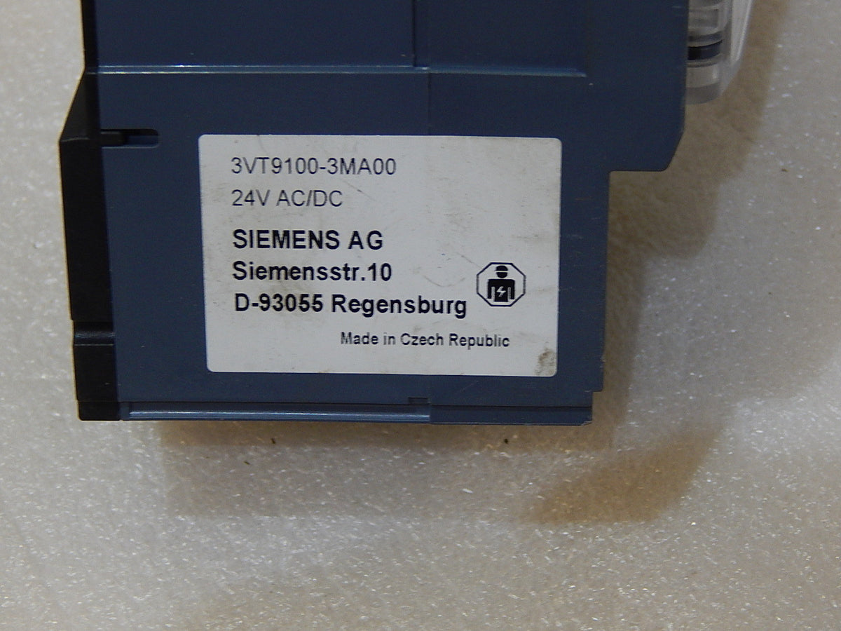 Siemens  3VT9100-3MA00   24V AC/DC 