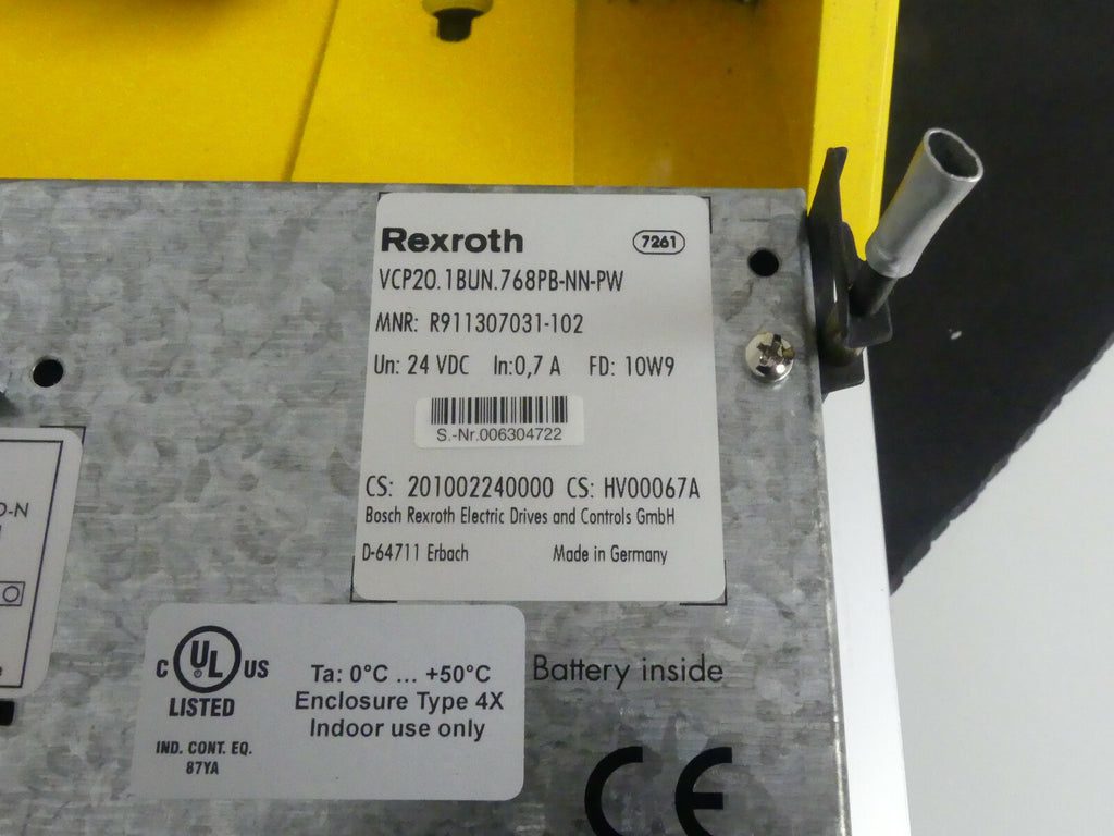 Rexroth VCP20.1BUN.768PB-NN-PW