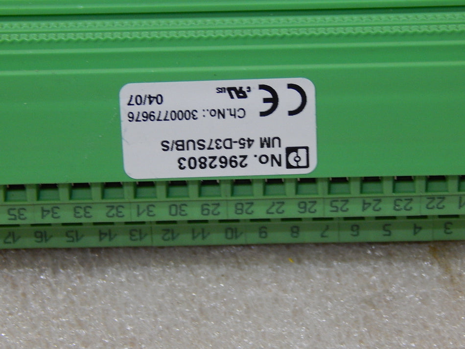 Phoenix Contact UM45-D37SUB/S Ord.No:2962803  Neuwertig 