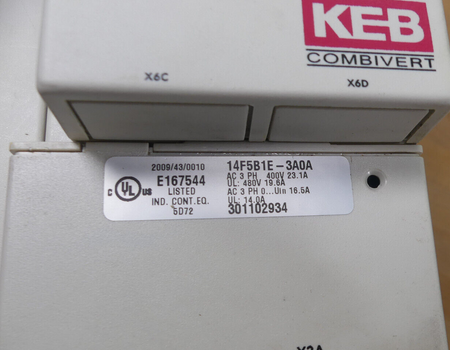 KEB 14F5B1E-3A0A COMBIVERT FREQUENZUMRICHTER