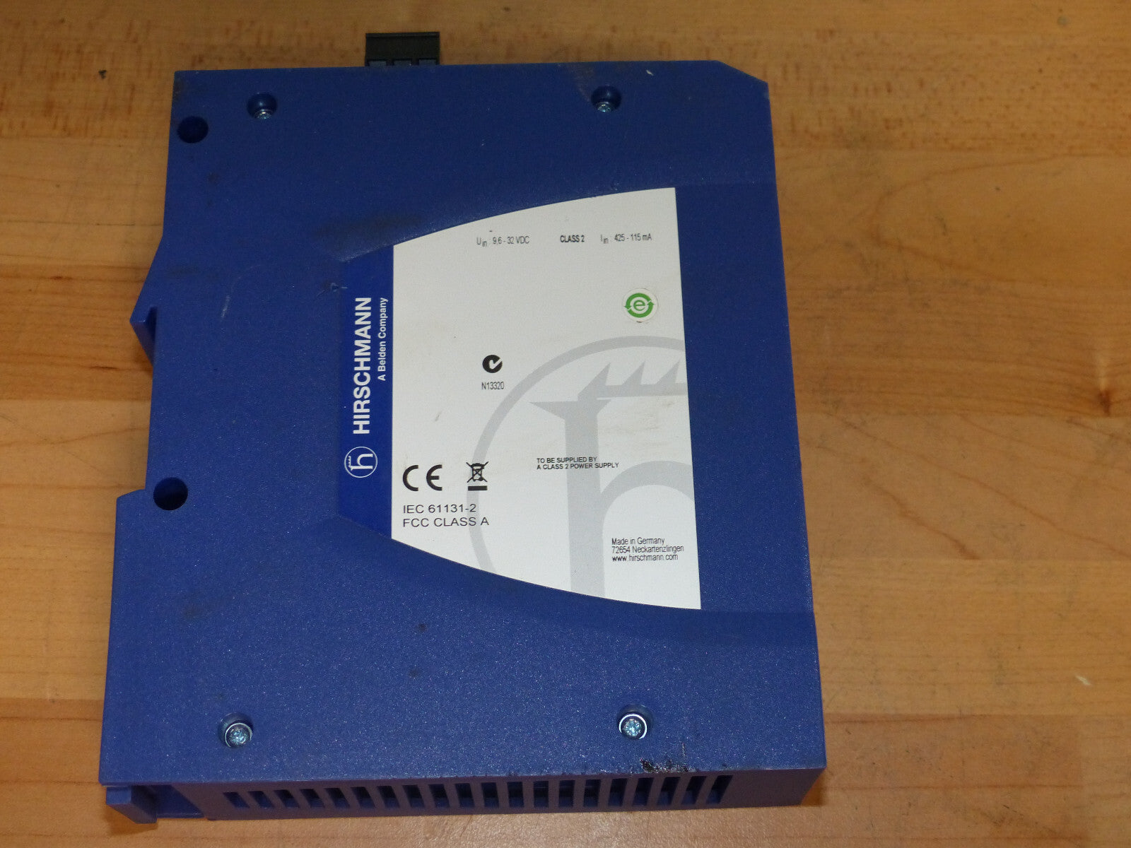 Hirschmann Spider II 8TX Rail Switch used