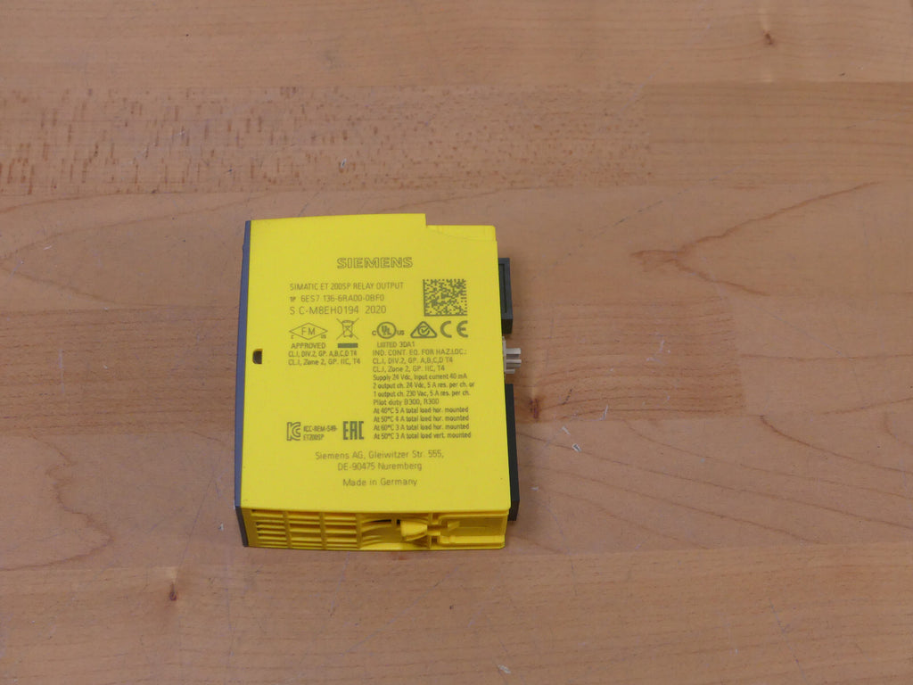 Siemens Simatic ET200SP Elektronikmodul 6ES7136-6RA00-0BF0 6ES7 136-6RA00-0BF0